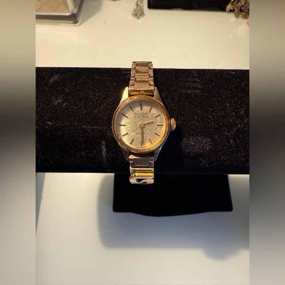 Bulova Accutron Gold-Tone Watch with Classic Bracelet